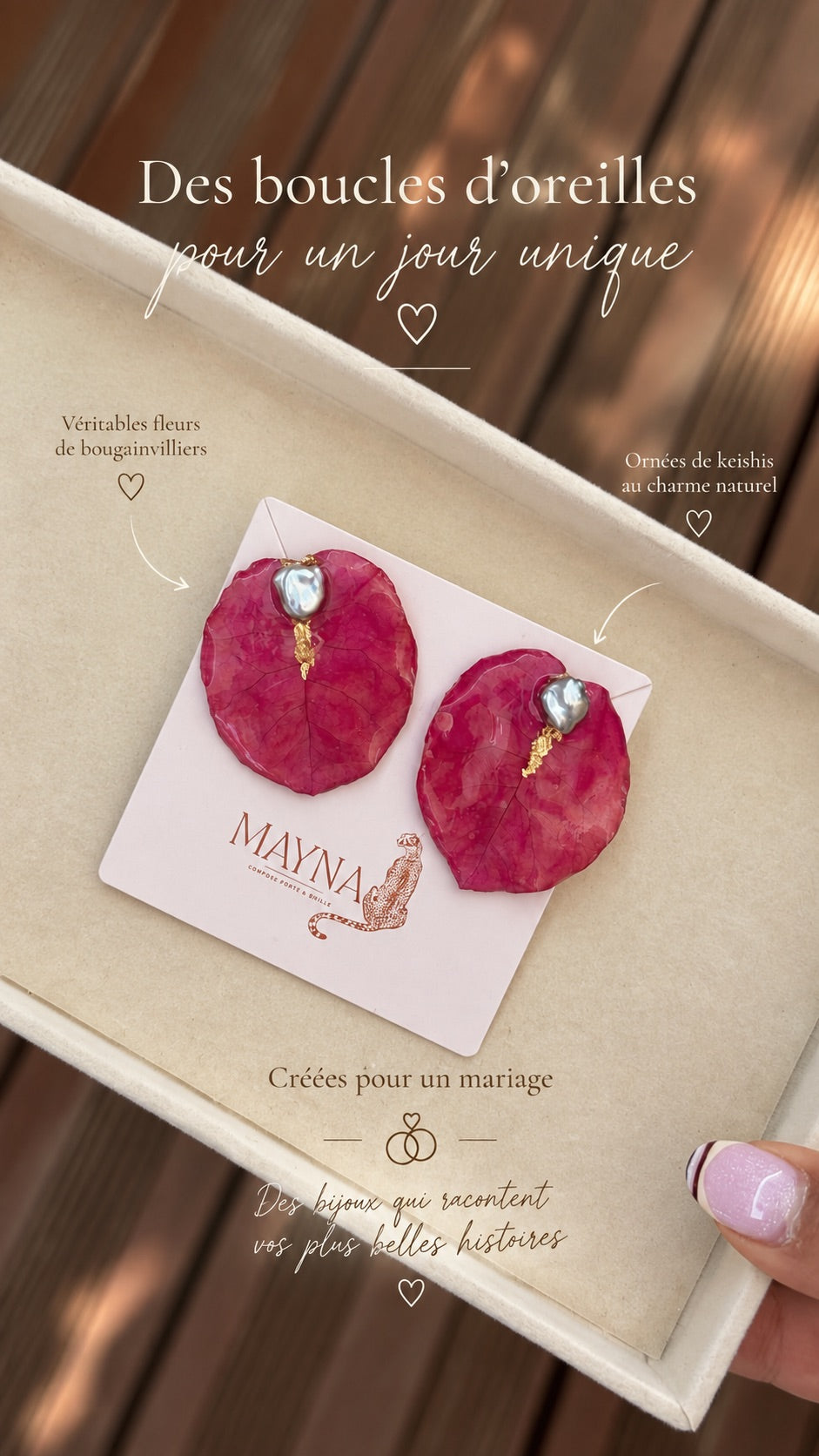 Boucles d'Oreilles Poé