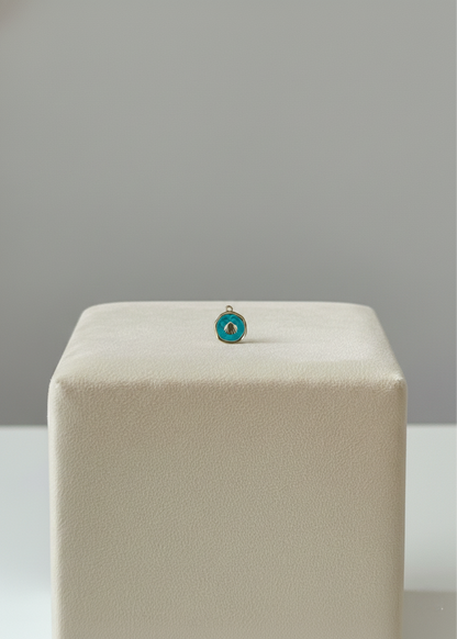 Médaillon Coquillage Turquoise