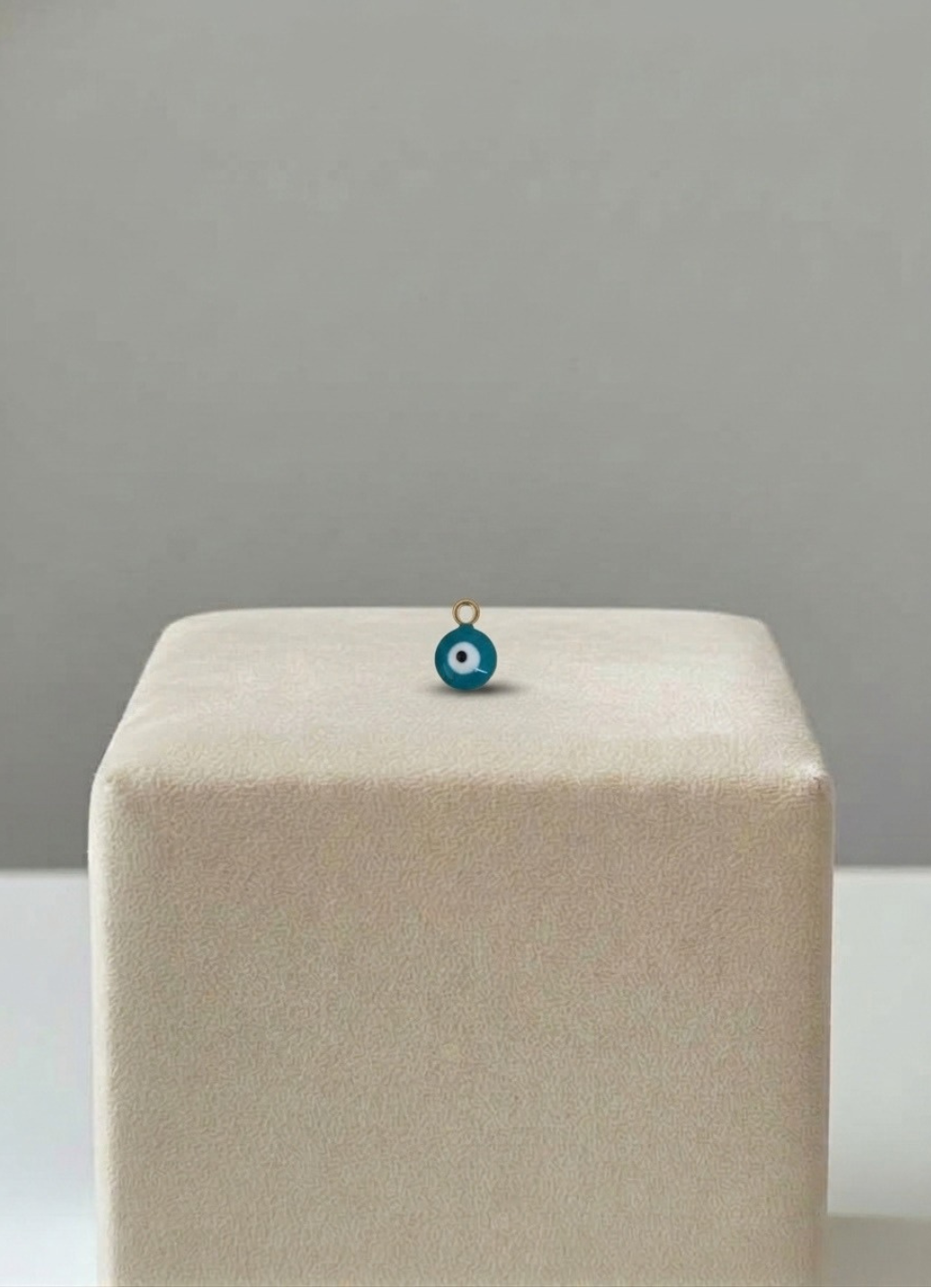 Petit Oeil Bleu Turquoise