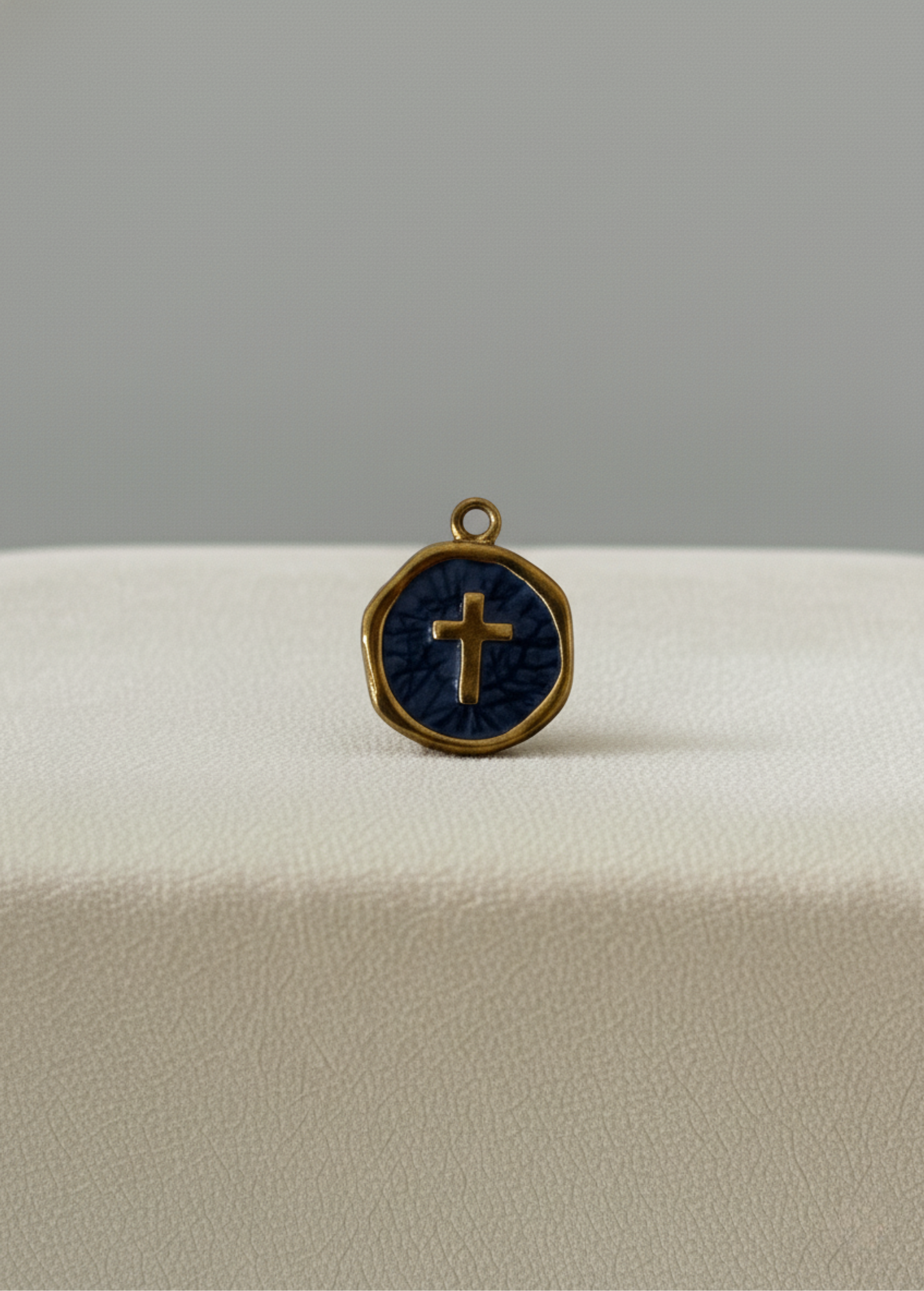 Médaillon Croix Bleu