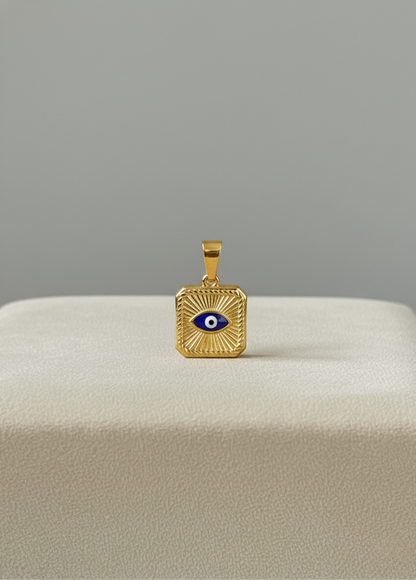 Médaillon Oeil Bleu
