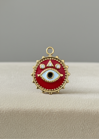 Médaillon Oeil Rouge