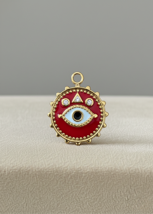 Médaillon Oeil Rouge