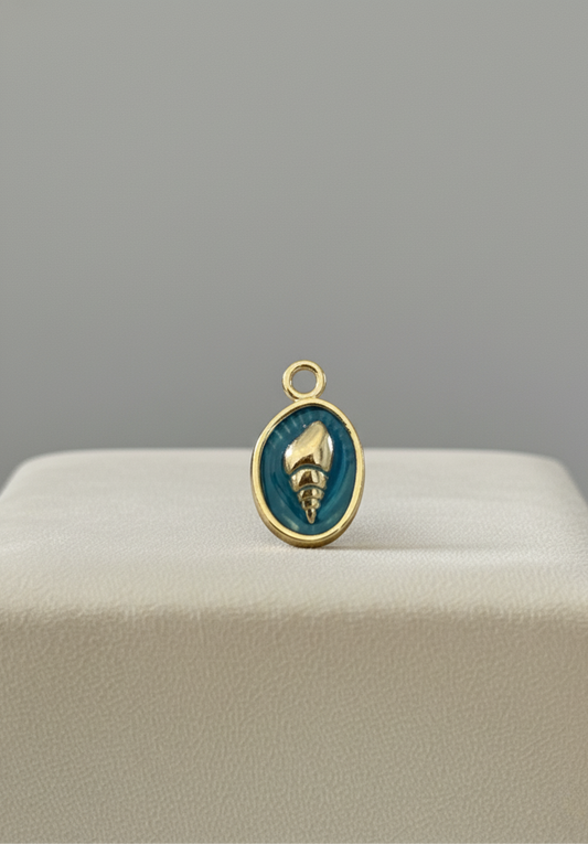 Pendentif Coquillage Vert