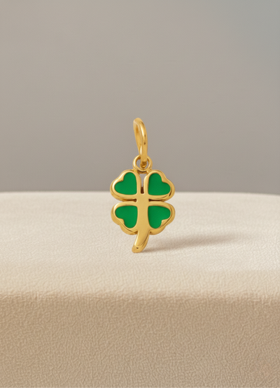 Trèfle à 4 feuilles vert